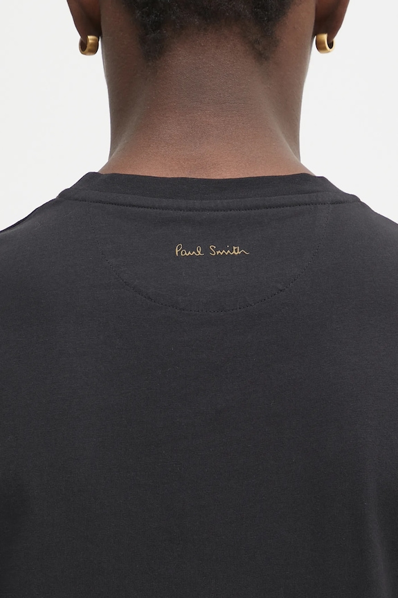 Хлопковая футболка Paul Smith чёрный M1R.919T.TP4931