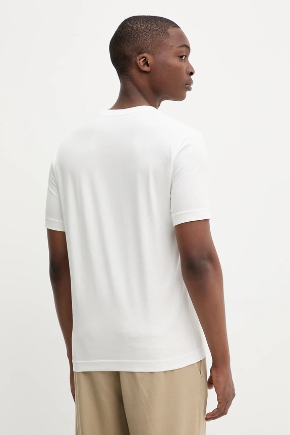 Ρούχα Βαμβακερό μπλουζάκι Marc O'Polo 526201251154 μπεζ