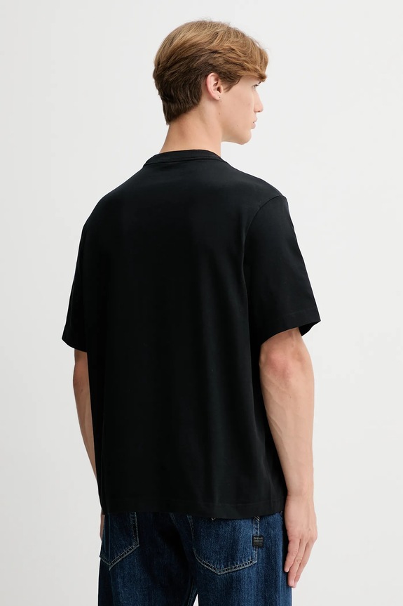 Oblečenie Bavlnené tričko Abercrombie & Fitch KI123.5091.900 čierna