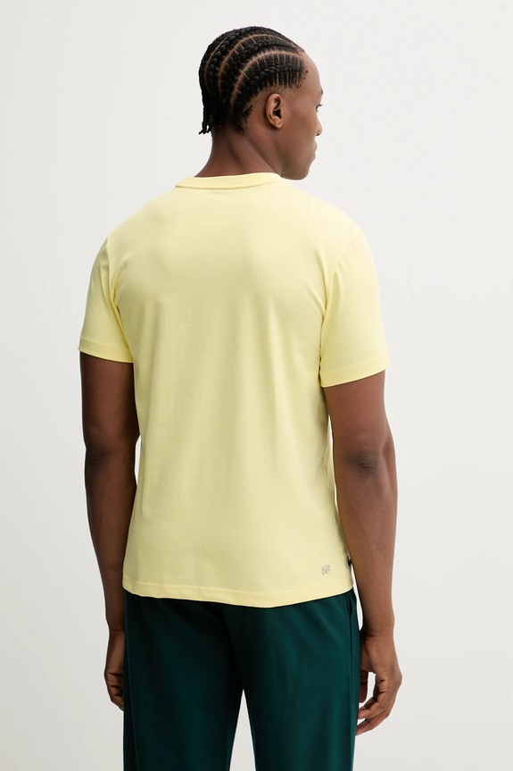 Odzież Lacoste t-shirt TH4760 żółty