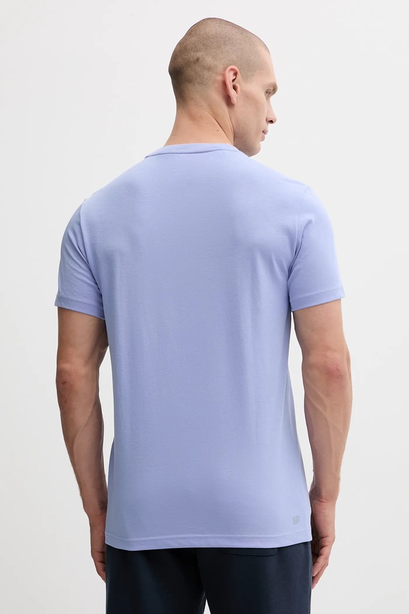 Ρούχα Μπλουζάκι Lacoste TH4781 μπλε