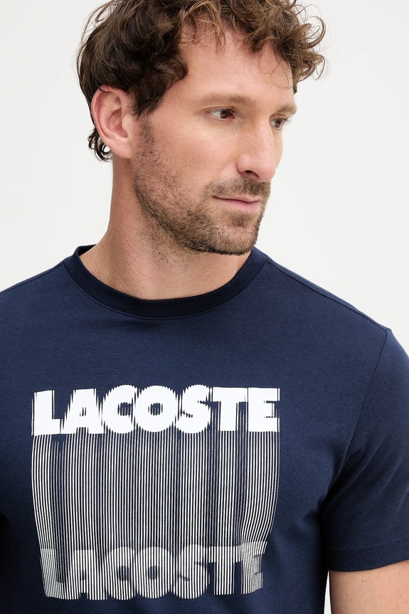 Lacoste t-shirt granatowy TH4781