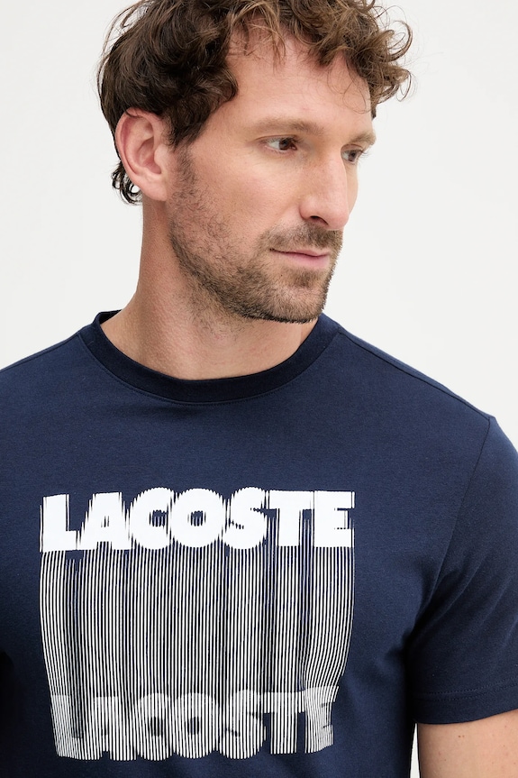 Lacoste t-shirt granatowy TH4781