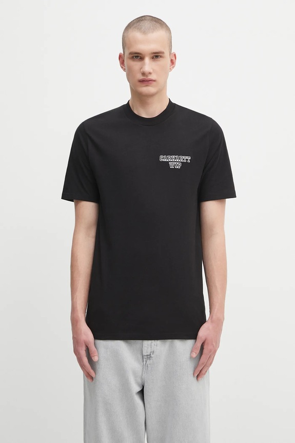 Carhartt WIP cotton t-shirt S/S Alumni regular black I035207.89XX