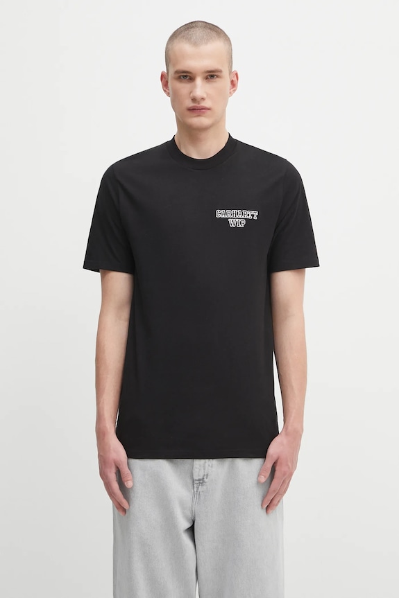 Carhartt WIP cotton t-shirt S/S Alumni regular black I035207.89XX