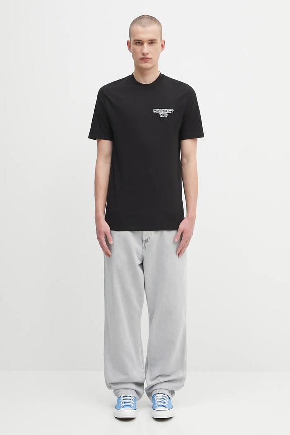 Carhartt WIP cotton t-shirt S/S Alumni I035207.89XX black