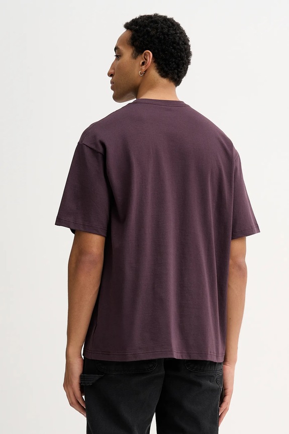 Odzież Vans t-shirt bawełniany VN000PCXEMS1 fioletowy