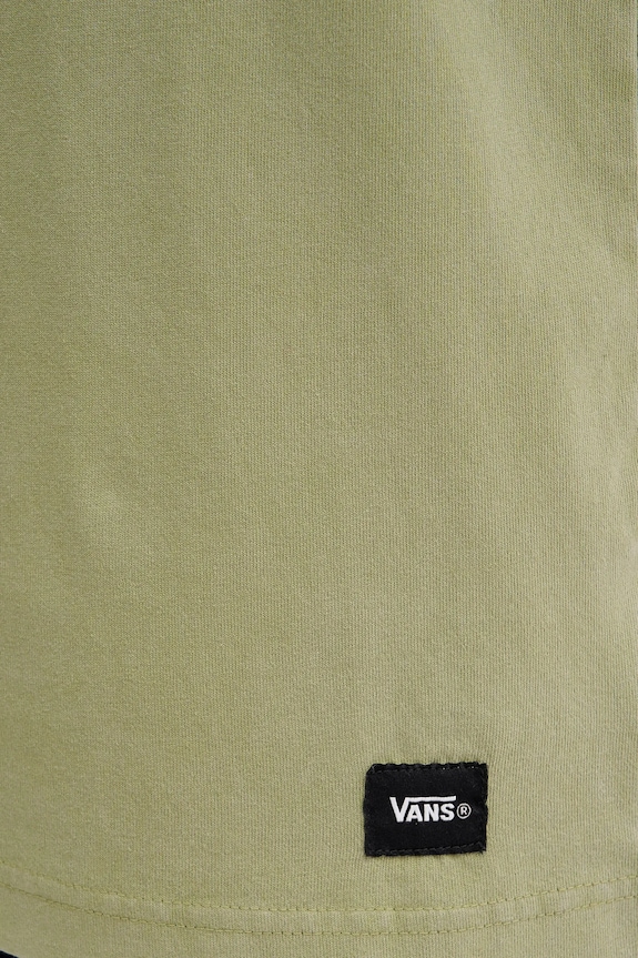 Vans tricou din bumbac VN000PFJEMZ1 verde