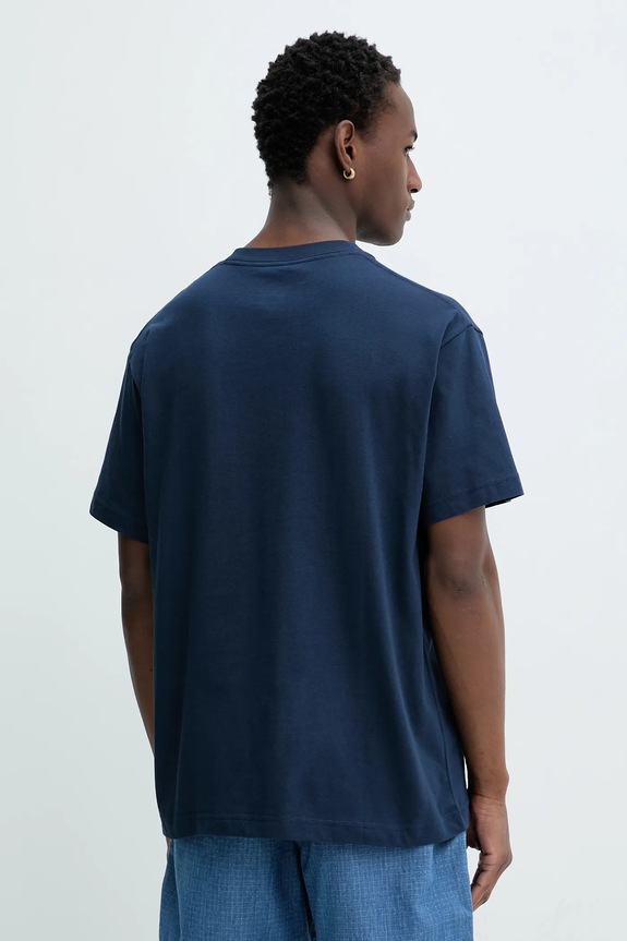 Odzież Vans t-shirt bawełniany VN000R9XLKZ1 granatowy