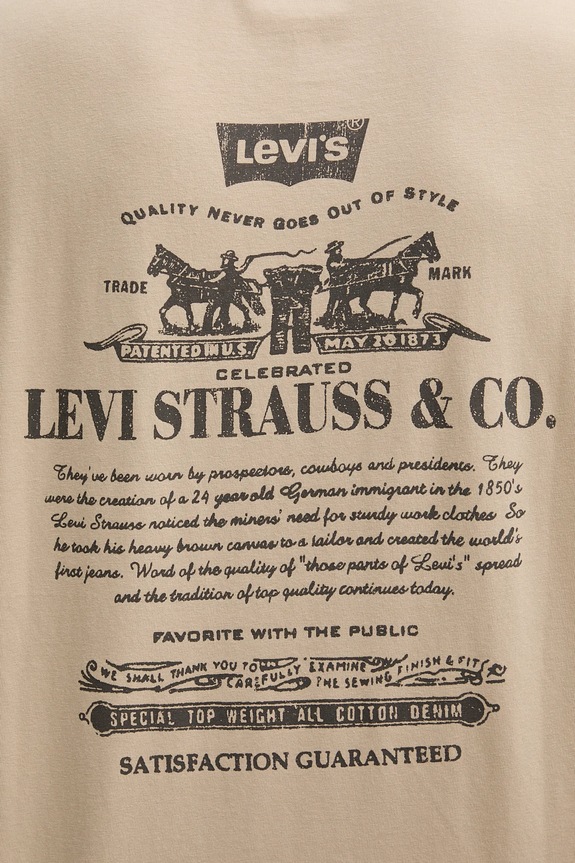 Βαμβακερό μπλουζάκι Levi's 87373.0217