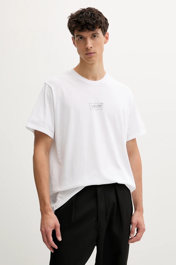 Odzież Levi's t-shirt bawełniany A2082.0281 biały