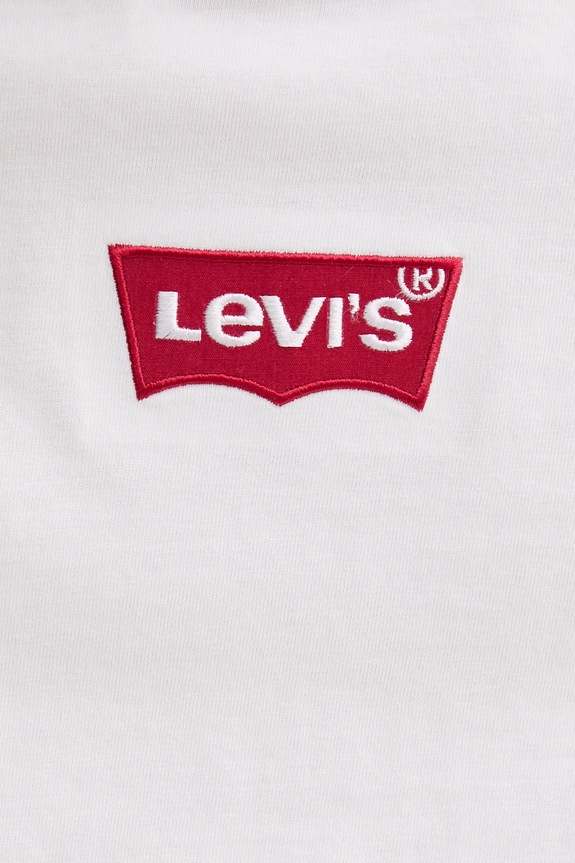 Bavlnené tričko Levi's 87373.0223 biela