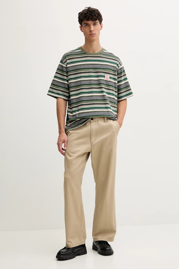 Levi's t-shirt bawełniany A5850.0018 zielony AW25