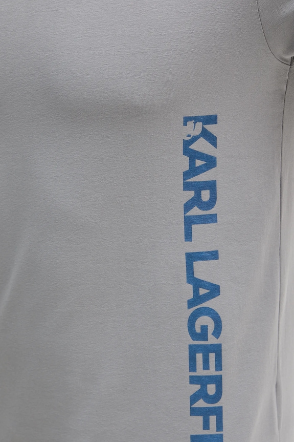 Tričko Karl Lagerfeld 554235.755401 sivá