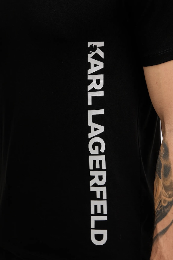 Tričko Karl Lagerfeld 554235.755401 čierna