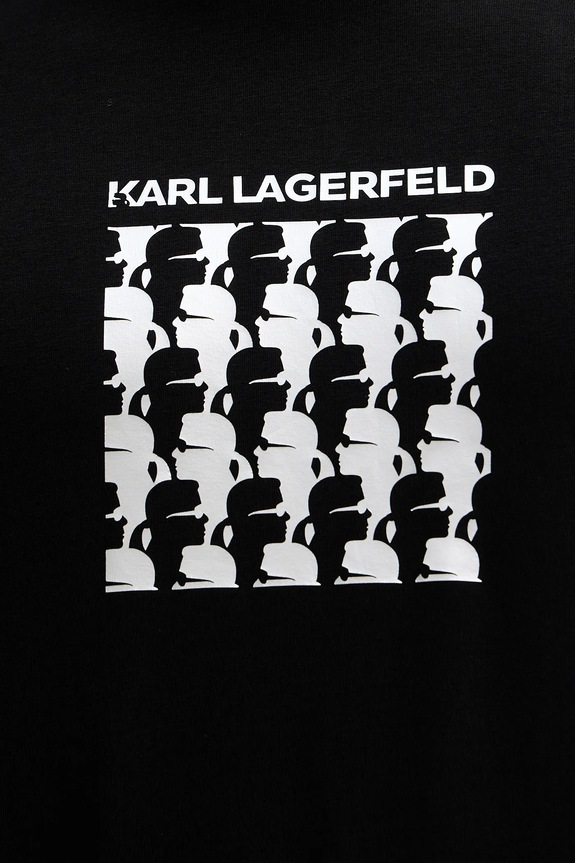 Majica kratkih rukava Karl Lagerfeld 554235.755402 crna