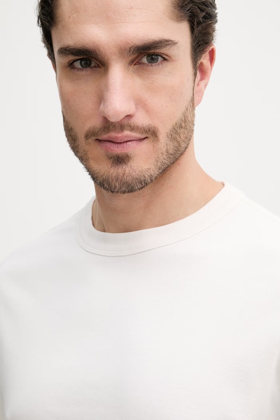 Joop! tricou din bumbac bej 30048168