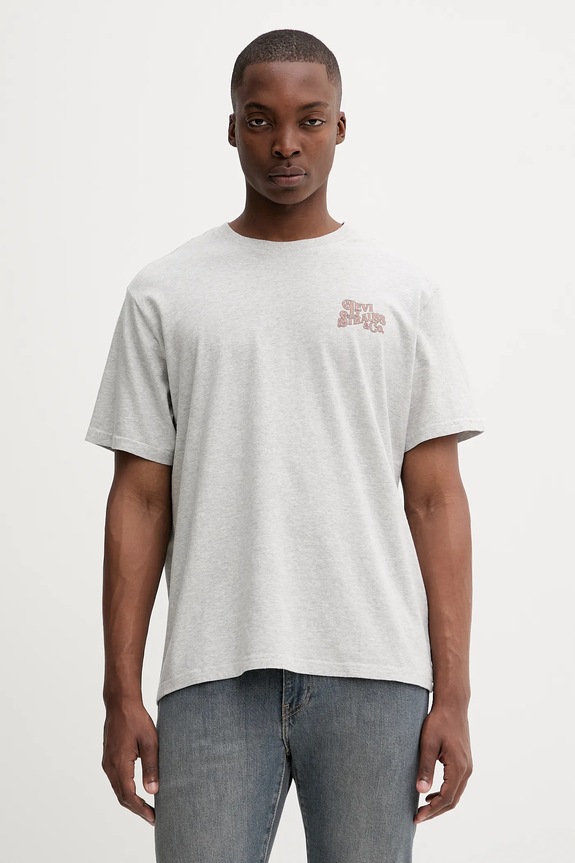 Odzież Levi's t-shirt bawełniany 16143.1816 szary