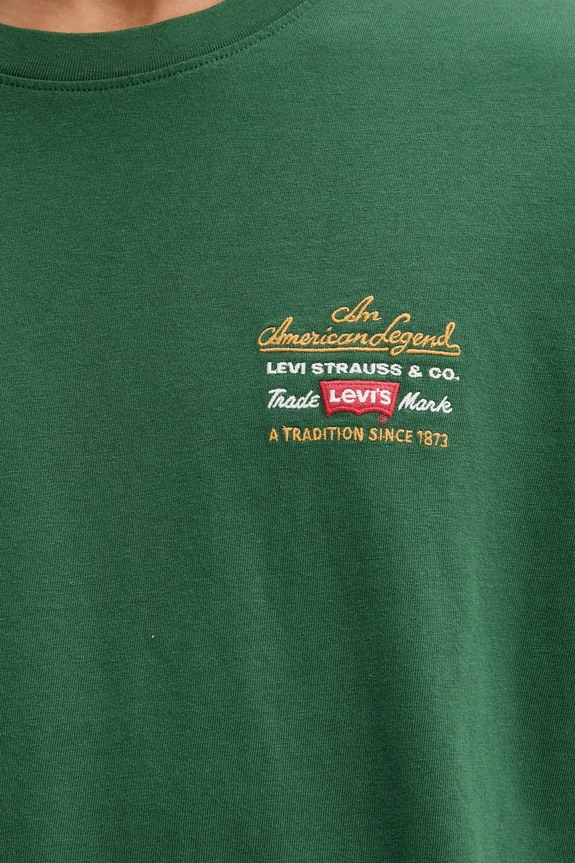 Bavlnené tričko Levi's 16143.2063 zelená