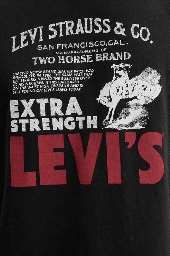 Pamučna majica Levi's 87373.0224 crna
