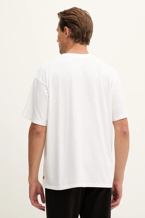 Ruházat Levi's pamut póló 87373.0225 fehér