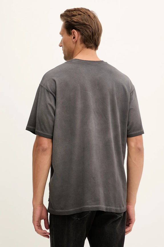 Ρούχα Βαμβακερό μπλουζάκι Levi's A0637.0158 γκρί