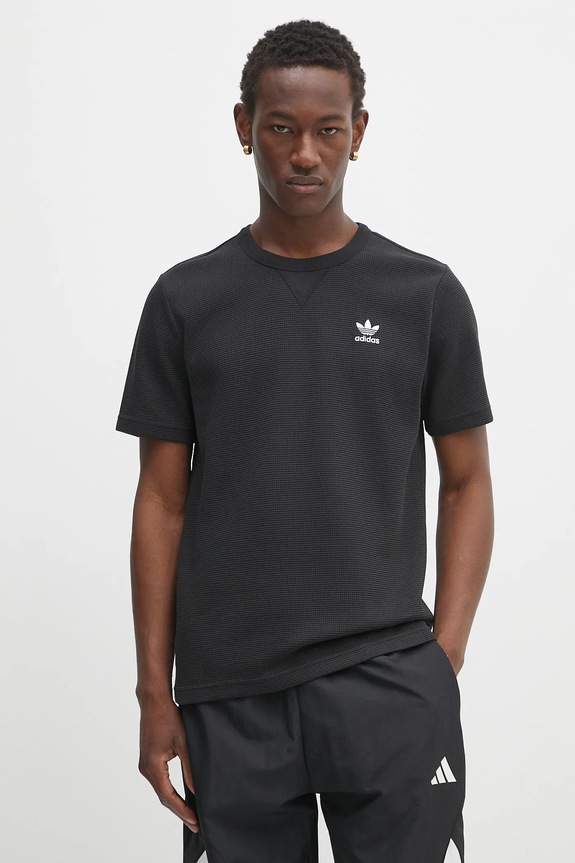 Tričko adidas Originals Essentials hladký černá KA7767