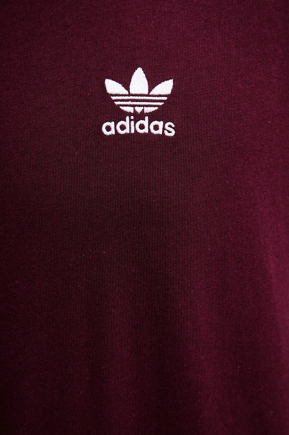 adidas Originals t-shirt bawełniany Essentials KT0779 bordowy