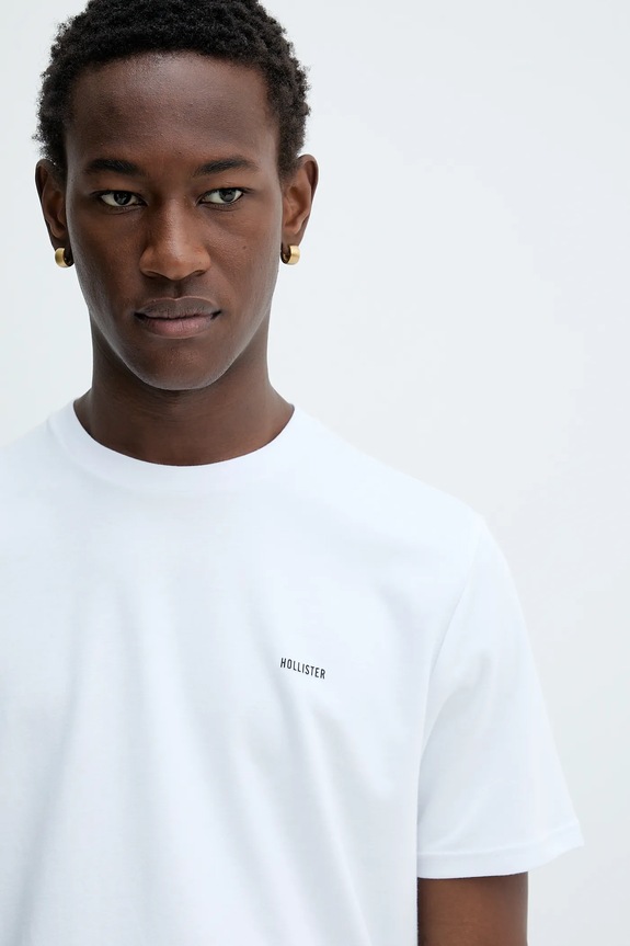Hollister Co. t-shirt biały KI323.5499.100