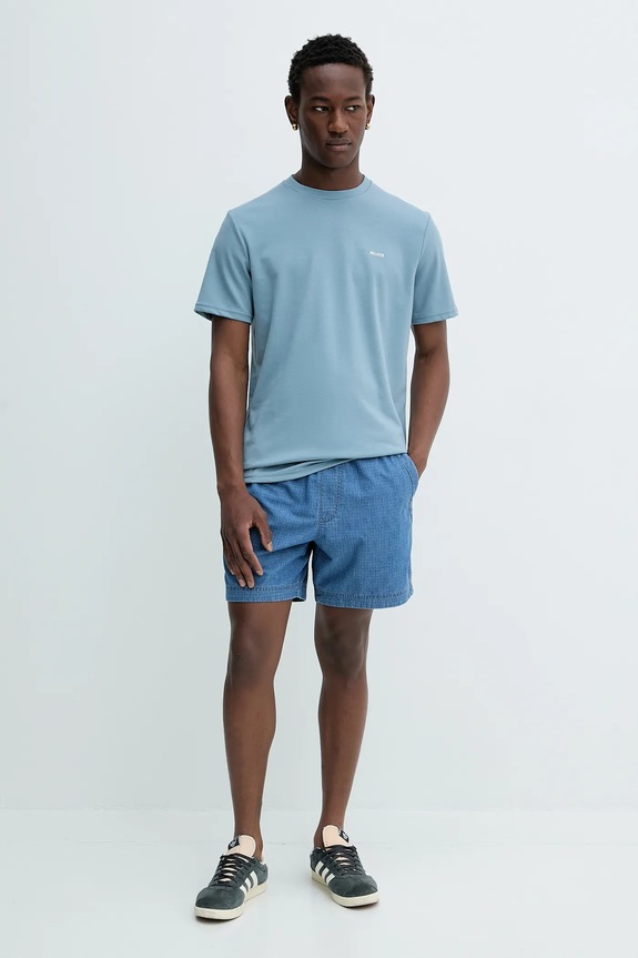 Hollister Co. tricou KI323.5499.220 albastru AW25