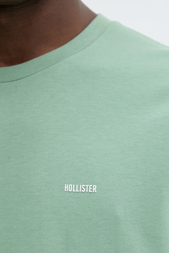 Hollister Co. tricou verde KI323.5499.300