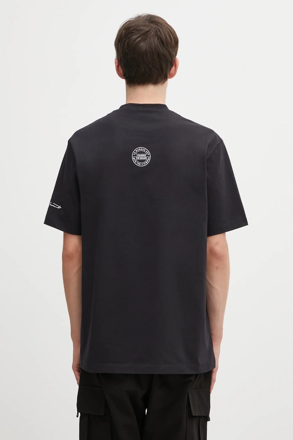Clothing Y-3 cotton t-shirt x Neighborhood Logo JW6999 black