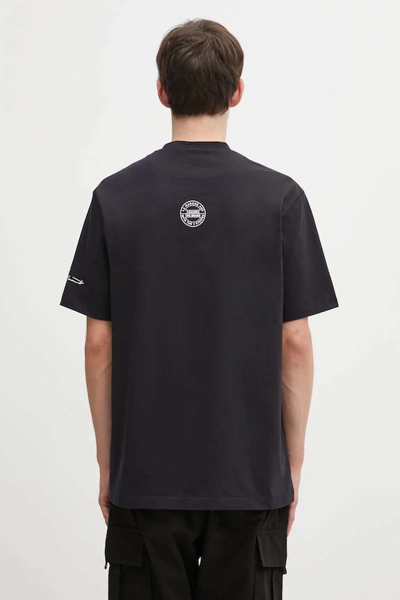 Clothing Y-3 cotton t-shirt x Neighborhood Logo JW6999 black