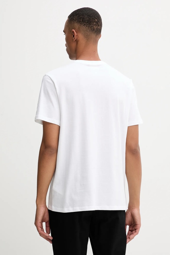 Odzież Calvin Klein t-shirt bawełniany LV04LD230G biały