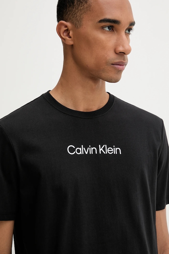 Bavlnené tričko Calvin Klein čierna LV04LD230G