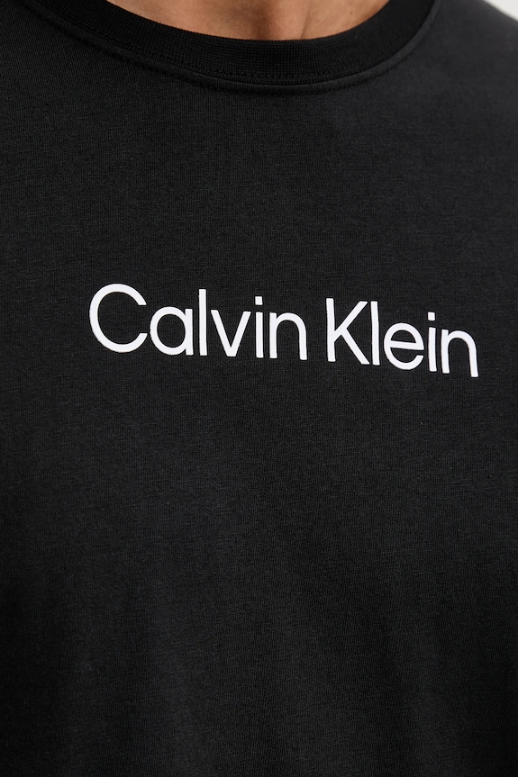 Bavlnené tričko Calvin Klein LV04LD230G čierna