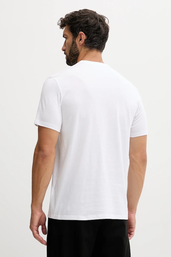 Bavlněné tričko Calvin Klein LV04RD820G bílá AW25