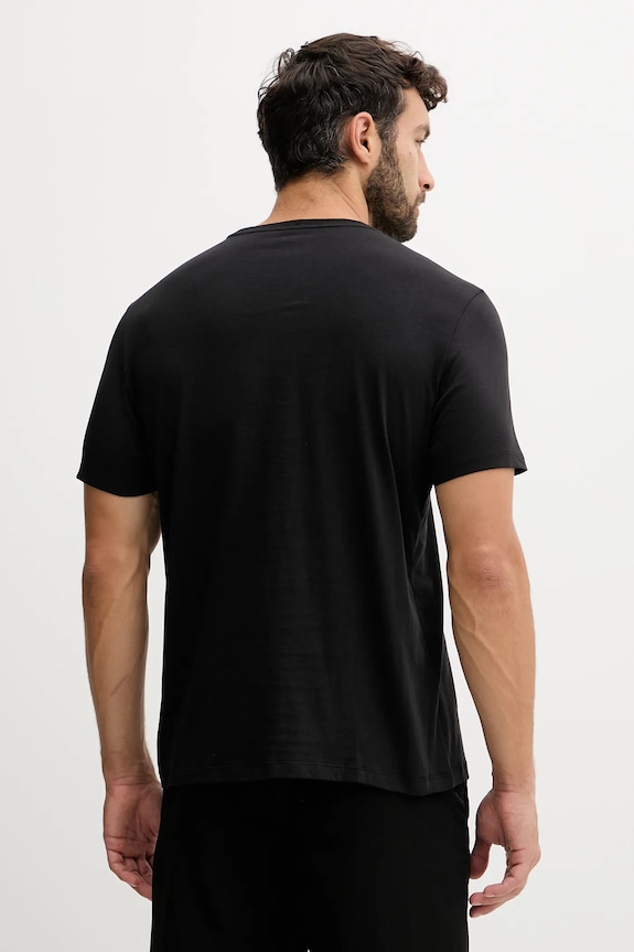 Bavlněné tričko Calvin Klein LV04RD820G černá AW25