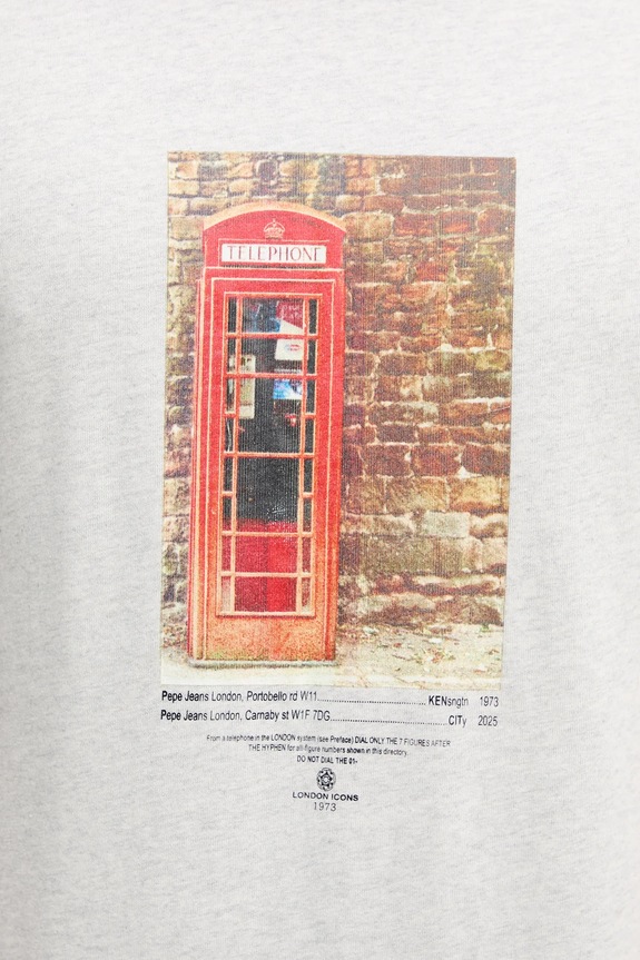 Pepe Jeans t-shirt bawełniany PM5010102 szary