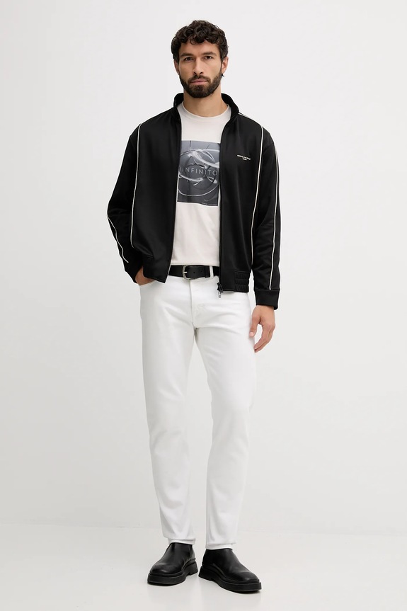 Bavlnené tričko Armani Exchange XM001470.AF10362 béžová AW25