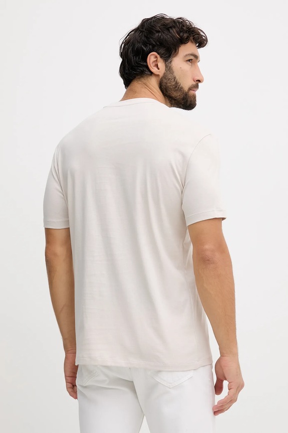 Oblečenie Bavlnené tričko Armani Exchange XM001470.AF10362 béžová