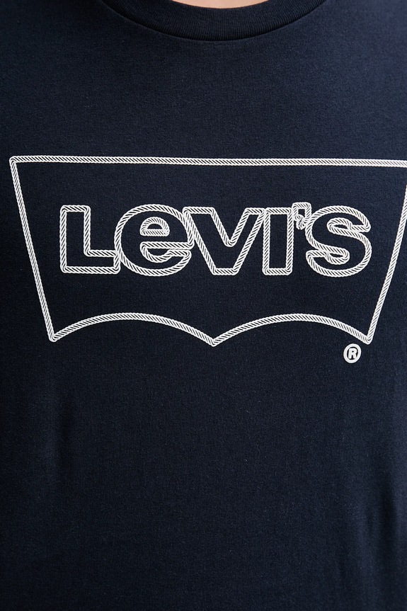 Bavlnené tričko Levi's 22491.1793 modrá