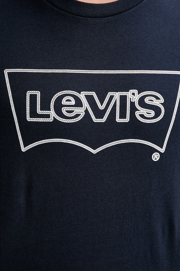 Bavlnené tričko Levi's 22491.1793 modrá