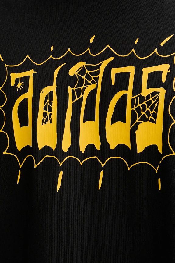 Bavlnené tričko adidas Originals Distressed Oversized Te JW0208 čierna