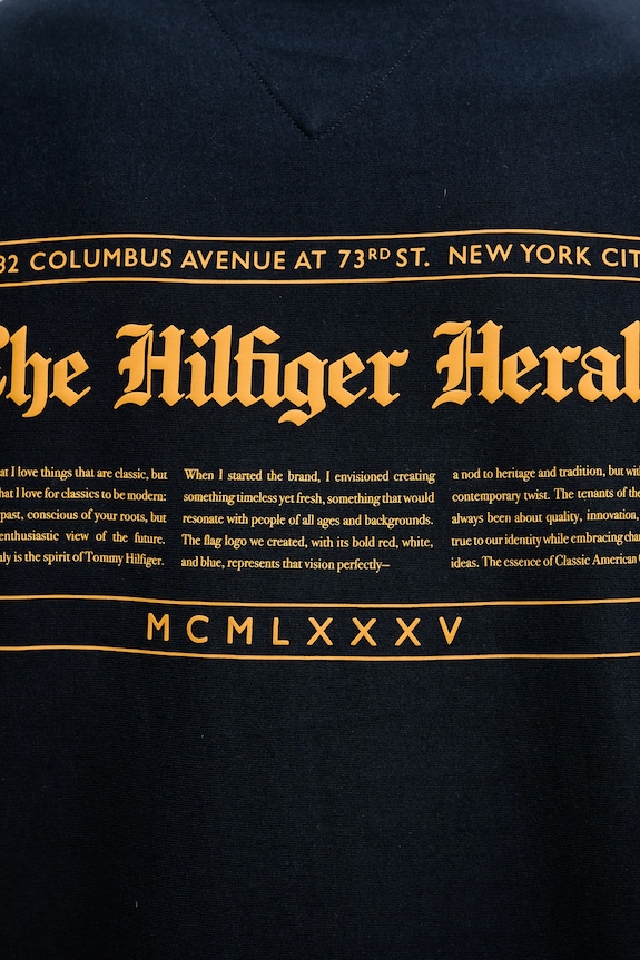 Tommy Hilfiger t-shirt bawełniany MW0MW40008 granatowy