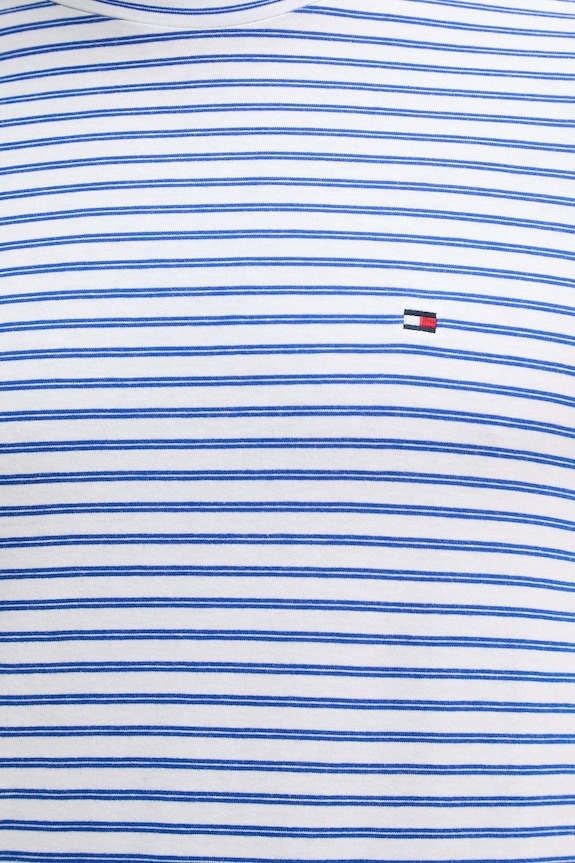 Tommy Hilfiger tričko pánske bavlnené MW0MW40923 modrá