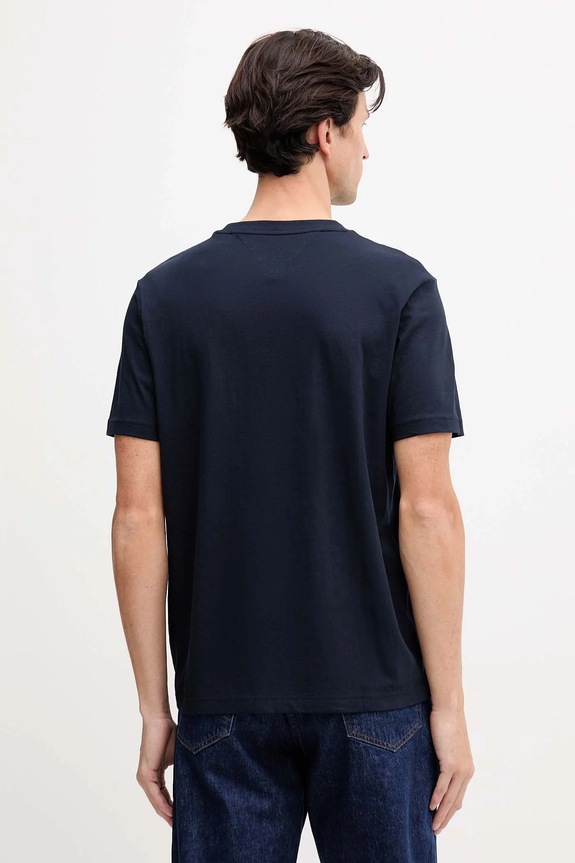 Odzież Tommy Hilfiger t-shirt bawełniany MW0MW41338 granatowy