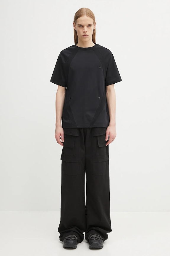 Heliot Emil cotton t-shirt PREAW25.M.09.140.BLK01 black