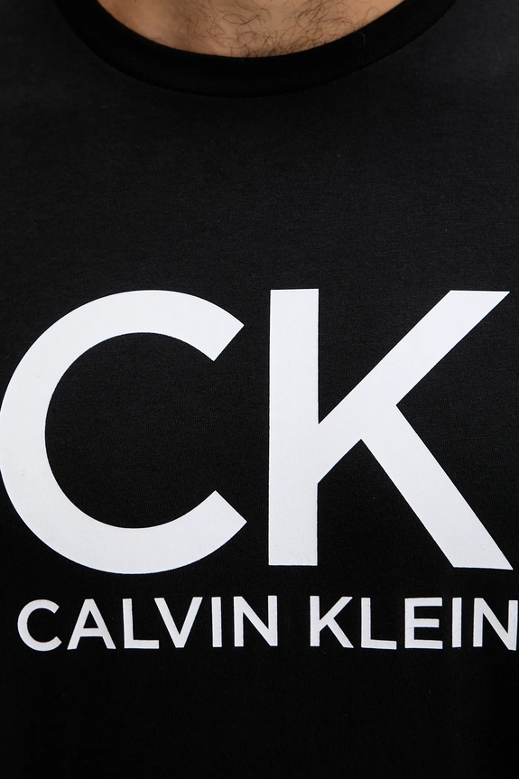 Calvin Klein Jeans t-shirt in cotone nero LV04RD819G