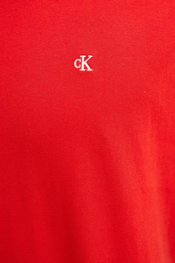 Calvin Klein Jeans tricou bărbătesc din bumbac LV04RD254G rosu
